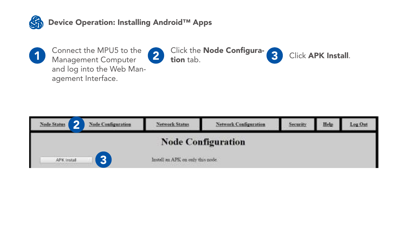 Opening APK Install