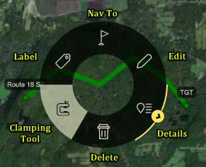 Route Planning and Navigation — figure 15 (manual p. 25)