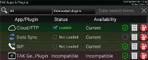 TAK Package Management — figure 4 (manual p. 87)